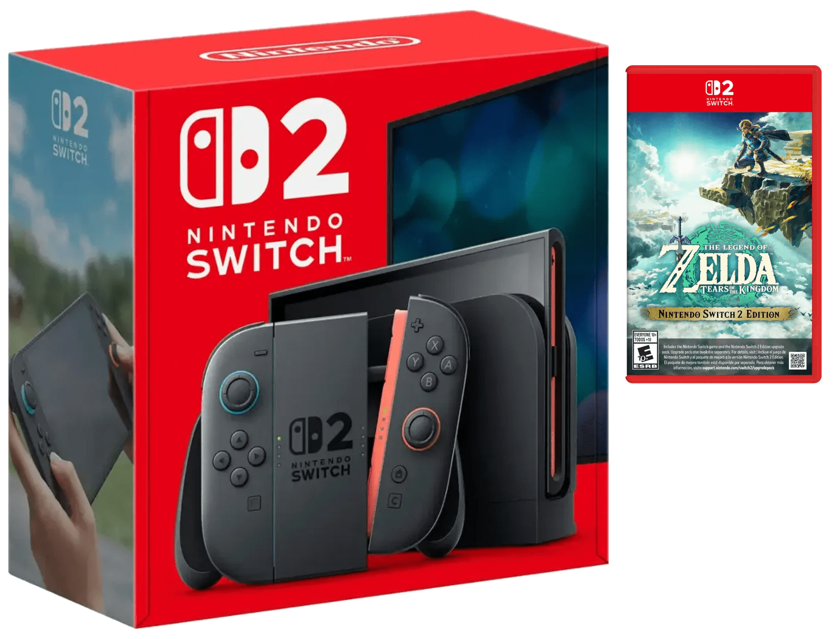 Nintendo Switch 2 Console with The Legend of Zelda: Tears of The Kingdom Bundle