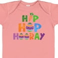 thumbnail image 4 of Inktastic Easter Hip Hop Hooray with Eggs and Carrot Boys or Girls Baby Bodysuit, 4 of 5