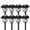 Cool White, variant on 8 Pack Solar Lights Outdoor Waterproof for Garden Pathway Patio Yard Lawn Walkway Decorative Landscape Lighting, White