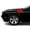 Black, variant on Clausen's World 4" Fender Hood Hash Bars Racing Stripe also Carbon Fiber vinyl - Compatible with Challenger