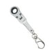 thumbnail image 4 of Llavero de llave de trinquete de 10 mm, regalo mecánico colgante, compacto para el llavero de los adultos, llave de llave pesada, mini llave llave plateado, 4 of 8