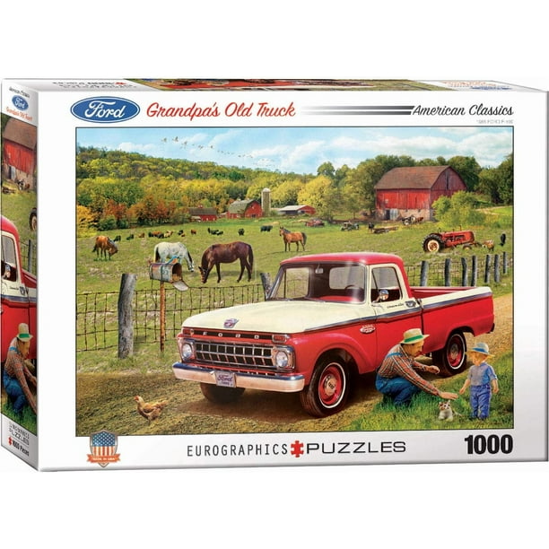 Puzzle EuroGraphics Grandpa's Old Truck 1000 piezas 49x67 cm