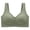Green, variant on Wireless Bras for Women Bras New Women's Bra with Gathered Large Chest Small Sagging Comfortable and No Steel Ring Underwear Red 3Xl