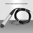 thumbnail image 3 of Water Level Sensor, IP68 Waterproof Throw in Type Submersible Level Transmitter Water Liquid Level Sensor, Accuracy Hydrostatic Level Sensor Detector, 3 of 7