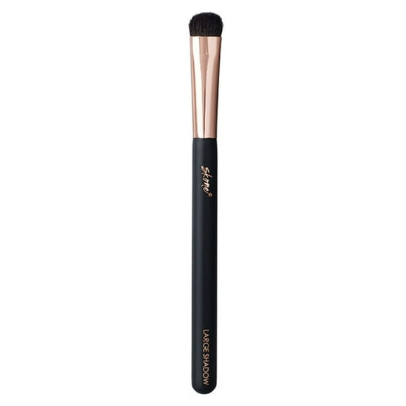 Skone Cosmetics Large Eye Shadow Brush - Luxe Premium Rose Gold and Synthetic Large Shadow Brush - Professional Grade Nylon Large Eye Shadow Blending Brush for Precision Application and Blending - Lar