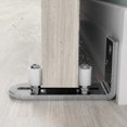 thumbnail image 1 of Guía de suelo, puerta corrediza, guía de pared para puerta Guía de rodamientos de bolas con guía de plata, 1 of 5