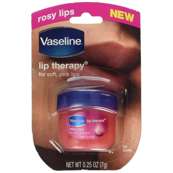 Vaseline Lip Therapy Tinted Lip Balm Mini, Rosy, 0.25 oz