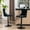 Black + Velvet + Foam1, variant on A&A Furniture,Golden Swivel Velvet Barstools Adjusatble Seat Height from 25-33 Inch, Modern Upholstered Bar Stools with Backs Comfortable Tufted for Home Pub and Kitchen Island,Blue,Set of 2