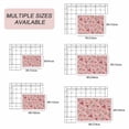 thumbnail image 6 of Boho Pink Floral Outdoor Rug 5x8 Ft, Non Slip Washable Area Rug, Farmhouse Botanical Vintage Paisley Flower Patio Rugs Carpet Runner, Large Floor Mat for Indoor/Outdoor Deck Porch Camping, 6 of 8