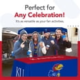 thumbnail image 5 of Kansas Jayhawks 6' Team Logo Table Throw, 5 of 5