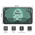 thumbnail image 5 of Halloween Pumpkin Door Mat Decorations Pumpkin Skull Bat Spider Doormat Plain the Indoor Door Mat/Outdoor Crystal Velvet 30x17 Inches, 5 of 7