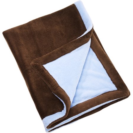 Simply Baby - Reversible Blanket, Blue - Walmart.com