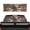 American Flag Eagle Print, variant on Pzuqiu Galaxy Wolf Forest Print Rear Window Decals for Trucks 66.9" x 22.4", Vinyl Truck Rear Window Graphics Fit Most Pickup Trucks for Decoration