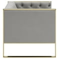 thumbnail image 3 of Coaster Eastbrook Modern Velvet Upholstered Tufted Back Chair Gray, 3 of 13