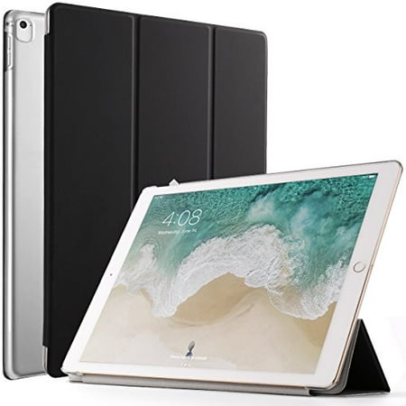 - Poetic Slimline Slim-Fit Trifold Cover Stand Folio Case for Apple iPad Pro 2 12.9 Black