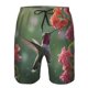 thumbnail image 3 of Balery Humming Bird 1 Traje de Baño Estilo Hawaiano para Hombre, Shorts de Secado Rápido con Bolsillos-Medium, 3 of 6