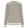 thumbnail image 6 of Wensltd Lightweight Sweater for Women Casual Long Sleeve Pullover Daily Wear Regular Fit Leisure Top Fall Solid Color Basic Knitwear, 6 of 7