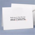 thumbnail image 1 of Hortense B. Hewitt  Mr and Mrs Thank You Cards, 1 of 1
