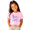 thumbnail image 2 of 2nd Grade Shirt for Girls Cute Floral Pennant Flag Back to School Second Grade Graphic Tee Pink Shirt 5-6, 2 of 8