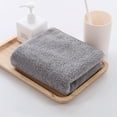 thumbnail image 3 of Bath Towels Cotton Towel Set for Bathroom, Hotel, Gym, Spa, Soft Extra Absorbent Quick Dry,Light gray,Light gray，G40365, 3 of 6