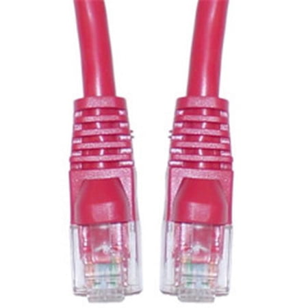 Cat6a Red Ethernet Patch Cable Snagless Molded Boot 500 MHz 35 foot price history on PriceWatchPro