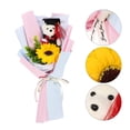 thumbnail image 3 of KAKOWELY Ramo floral de oso de graduación, ramo decorativo para fiesta de graduación, accesorio para fotos de regalo, 3 of 5