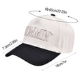 thumbnail image 3 of Baseball Cap for Men Fitness Trendy Trucker Hat Gifts for Mom Sun Visor Adjustable Women's Hats & Caps Blackish Green, 3 of 8