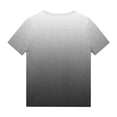 thumbnail image 4 of Zpanxa T Shirts for Girls Solid Color Round Neck Loose Fit Print Pattern Top Polyester Spandex 7-8 Years, 4 of 5