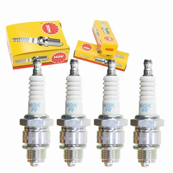 4 pc NGK 2127 Standard Spark Plugs for 33 AR32 AR33 D7BP F14YC F7Y F7YC F7YCC Ignition Wire Secondary
