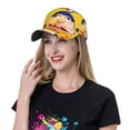 thumbnail image 5 of Saiise Men Women Sml Jeffy Bo Print Sported Baseball Cap Adjustable Golf Cap Dad Hat Outdoor for Running Workouts and Outdoor Activities All Seasons, 5 of 6