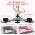 thumbnail image 3 of 0-240° Adjustable Leg Stretcher, 500 LBS Heavy Duty Steel Frame Equipment Splits Machine, 360°Rotating Hand Wheel, Leg Stretching Training Machine for Home Gym Split Machine Training Fitness, 3 of 7
