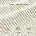 thumbnail image 4 of Renwick Corduroy Accent Armchair with Solid Wood Legs, Beige, 4 of 9
