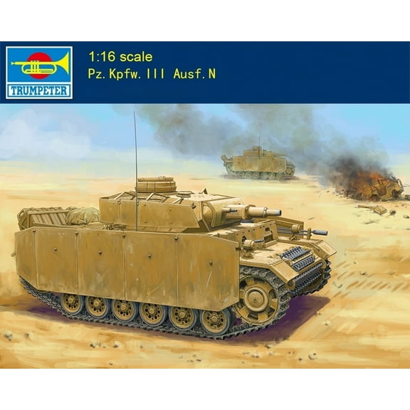 Trumpeter 00956 1/16 Pz.Kpfw.III Ausf.N Collectible Assembly Model Kit