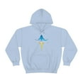 thumbnail image 2 of Blue/Yellow Cross Hoodie, 2 of 9