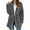 Gray, variant on Besolor Womens Fleece Zip up Jacket Fuzzy Warm Winter Oversized Hooded Long Coat Outerwear with Pockets