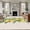 Yellow, variant on 6'x9' Area Rugs, Yellow Lemon Indoor Outdoor Area Rug for Living Room Bedroom, Spring Botanical Leaves Fruit Farmhouse Washable Bathroom Rugs Kitchen Floor Carpet Mats Home Decor Aesthetic