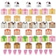 thumbnail image 2 of Juego de Rayuela Adhesivas VentDepot HopAnimal 5 Juegos de Pegatinas de Animales PVC Mediano Multicolor, 2 of 2