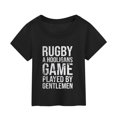 thumbnail image 1 of Gibobby Blusas Manga Larga Para Niñas Camiseta de manga corta con estampado de de fútbol para niños, regalo deportivo para fanáticos del fútbol americano, verano （Negro， 5-6 Años), 1 of 3