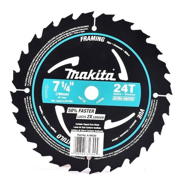 Disco Sierra 7-1/4 Mforce 24dientes Paramadera Makita A94530 Makita A94530