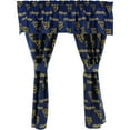 thumbnail image 2 of West Virginia Mountaineers 100% Cotton, 84" x 15" Curtain Valance, 1 Panel, 2 of 2