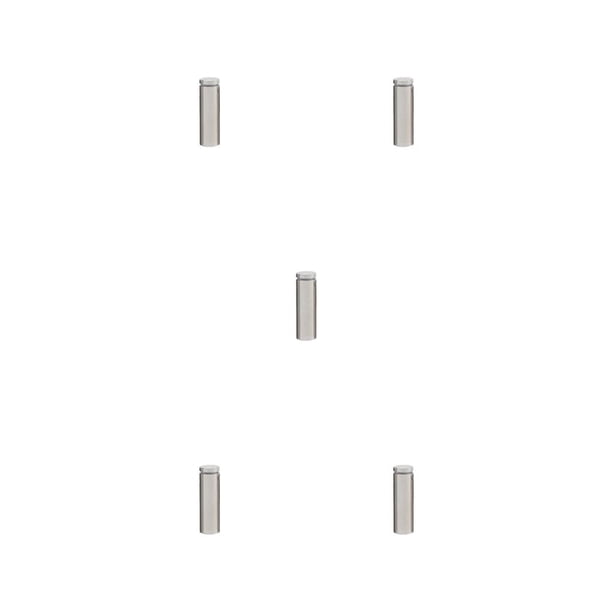 Scienceny Tornillo publicitario, duradero, de alto brillo, diseño aerodinámico, espejo de cristal, tuerca a prueba de arañazos, perno, soporte para Type2 NO2 Scienceny CBP383109