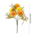 thumbnail image 3 of Mrzvby Fall Decoration and Home Decor,Thanksgiving Simulated Dahlias Individual Bouquet Plastic Simulated Chrysanthemum Thanksgiving Table Vase Flower Arrangement Decoration, 3 of 6