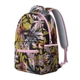 thumbnail image 2 of Hawaii Tropical Wind Palm Leaves Backpack: Large Capacity Durable Daypack for High School & College Students, Lightweight Laptop Bookbag, Perfect Gift for Commute, 2 of 6