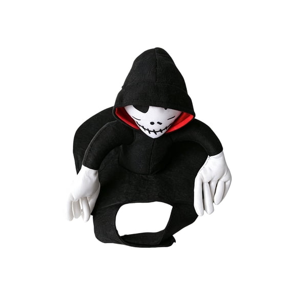 Halloween Dog Costume for Small Dogs,Ghost Doll Pet Vest Coat,Spooky Themed Party Dogs & Cats Dress Up Outfits