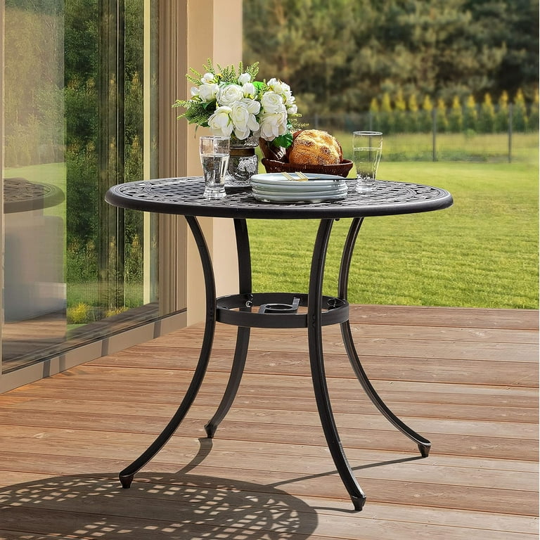 36 inch bistro table deals