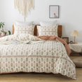 thumbnail image 1 of Juego de Funda Nórdica - Transpirable 100% Algodón Floral 3pcs Wildflower Comforter, 1 of 7