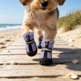 thumbnail image 5 of 4PCS Breathable Dog Shoes Waterproof Non Slide Night Suitable for Small Medium and Large Dogs Boots for Daily Walking, 5 of 6