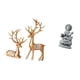 thumbnail image 5 of Escultura de reno europeo, figura Yin, para entusiastas del Feng Shui y Buda. Centro de mesa para pasillo interior., 5 of 8