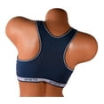 thumbnail image 3 of Women Bras 6 Pack of Cotton Sports Bra with B cup C cup D cup Size 40C (6648), 3 of 3