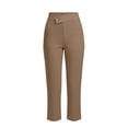 thumbnail image 5 of SwiftWear Golf Pants Women Stretch Cropped Straight Leg Work Trousers with Pockets Casual Outdoor Walking Pants, 5 of 6
